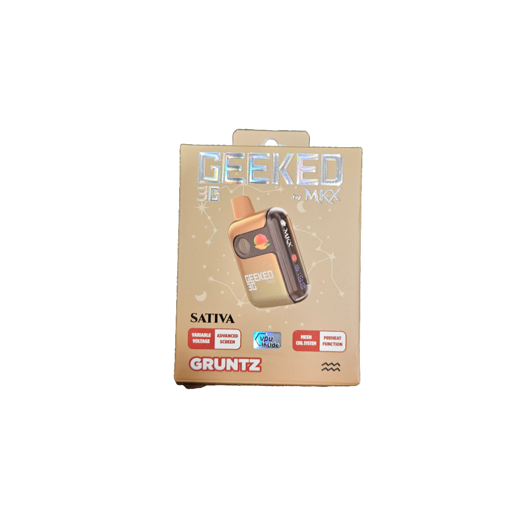 Photograph of product: Geeked MKX Disposable Gruntz
