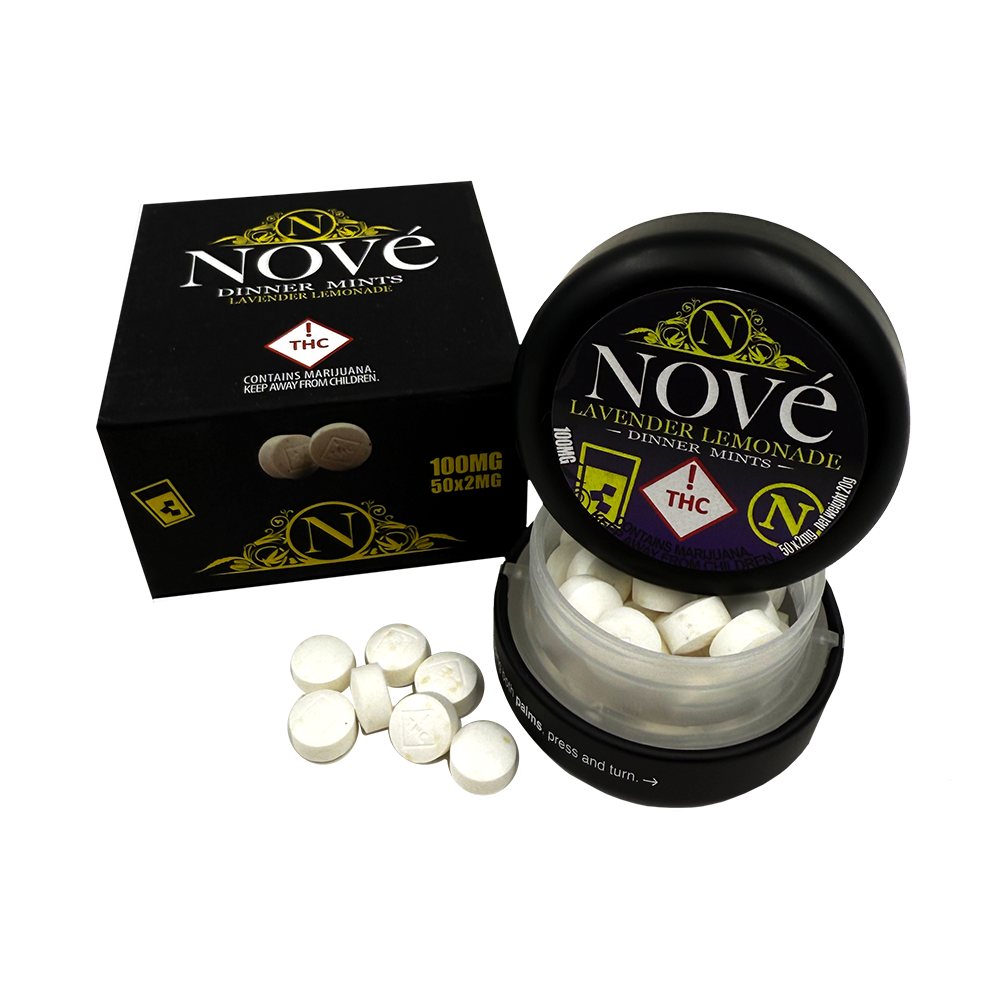 Photograph of product: Nove | Mints | Lavender Lemonade