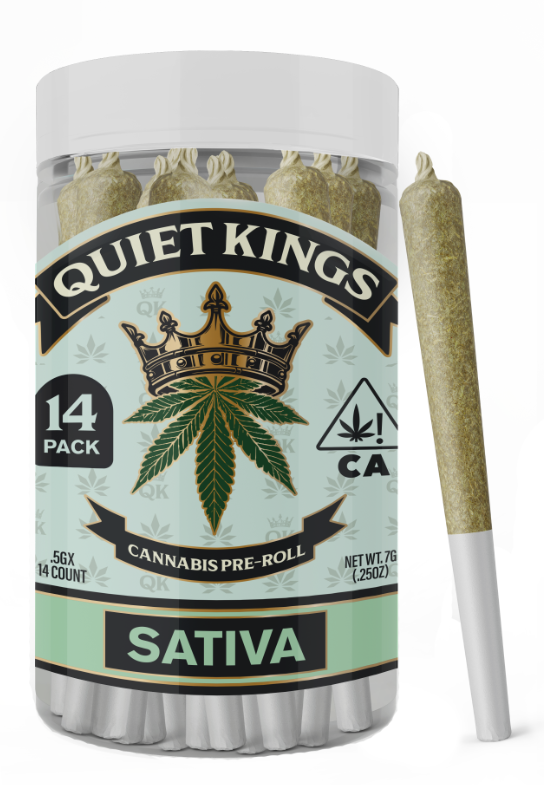 Photograph of product: Quiet Kings | Silver Haze | 14pk