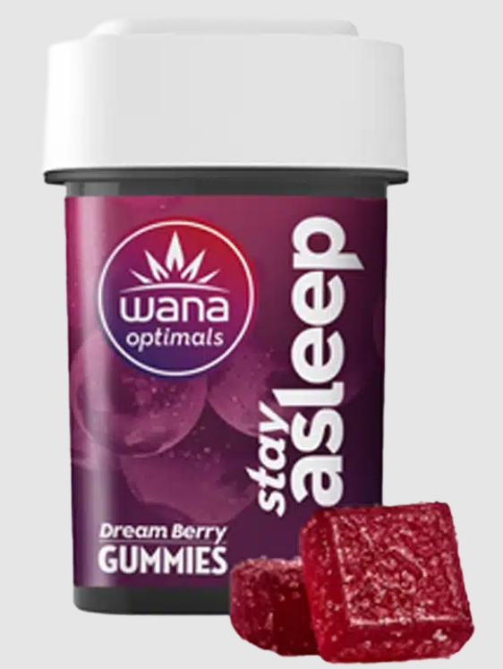 Photograph of product: AR-Wana Stay Asleep Gummies Dream Berry Hybrid 20mg 10pk