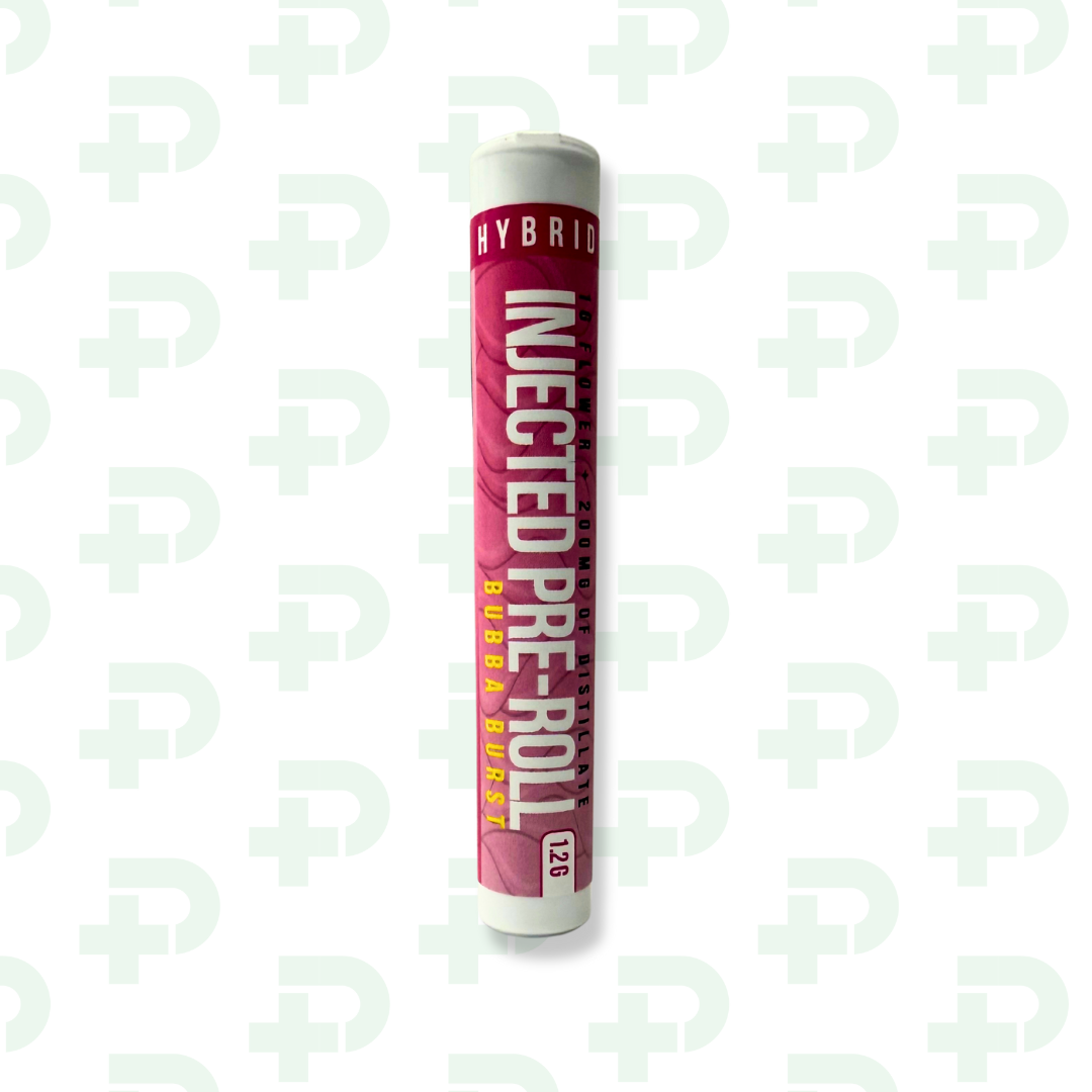 Photograph of product: Distro 10 Infused Preroll - Bubba Burst