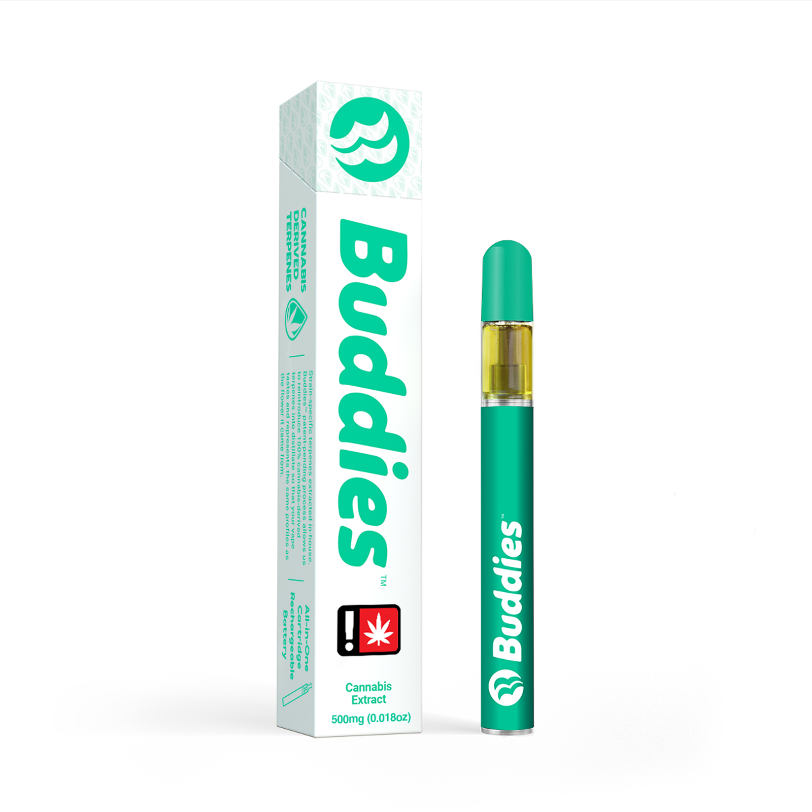 Photograph of product: Buddies - ROBERTS CREEK CONGO - Disposable Distillate Cartridge - - S