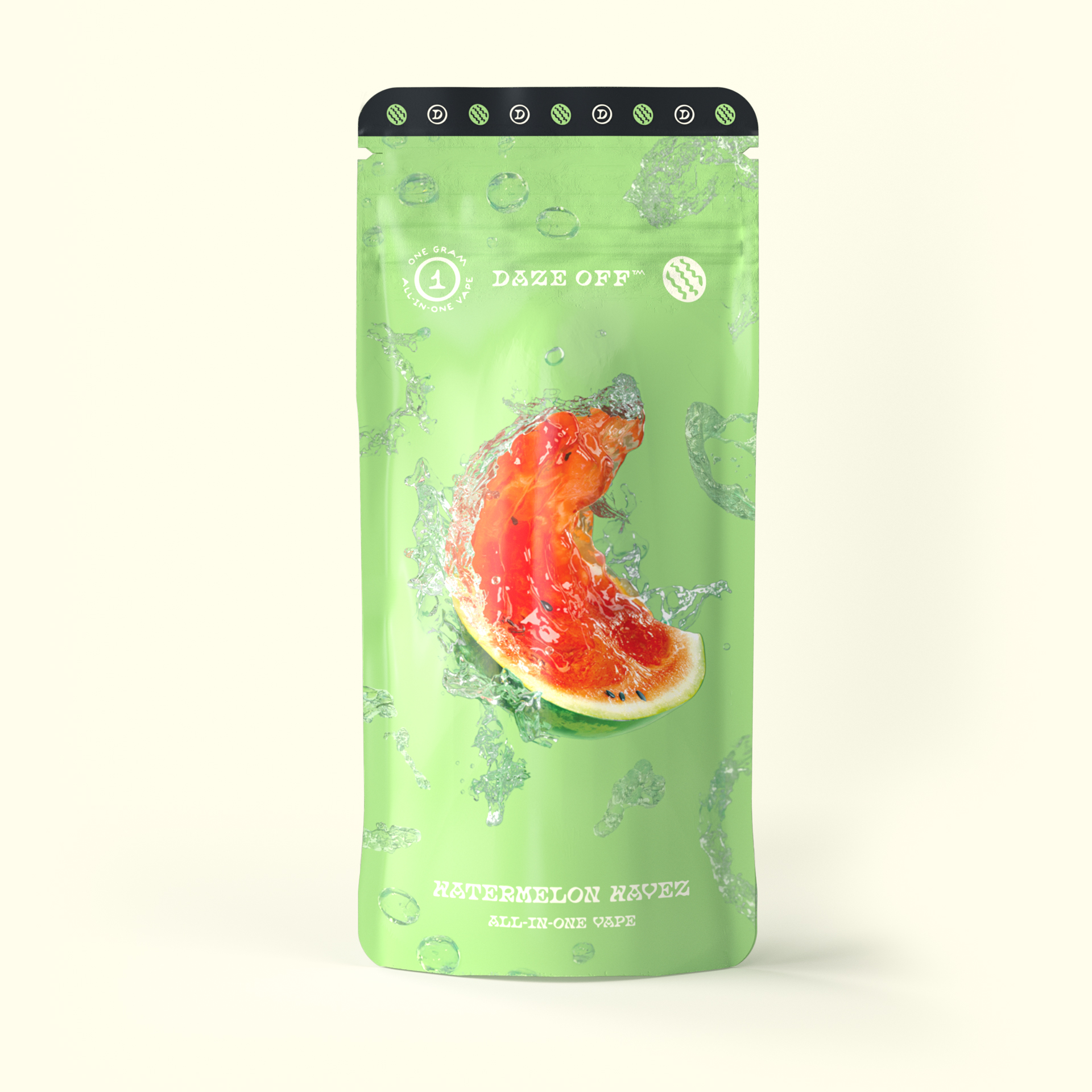 Photograph of product: Daze Off Watermelon Wavez (H) Disposable 1g