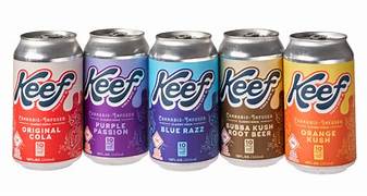 Photograph of product: Keef-Blue Razz Soda