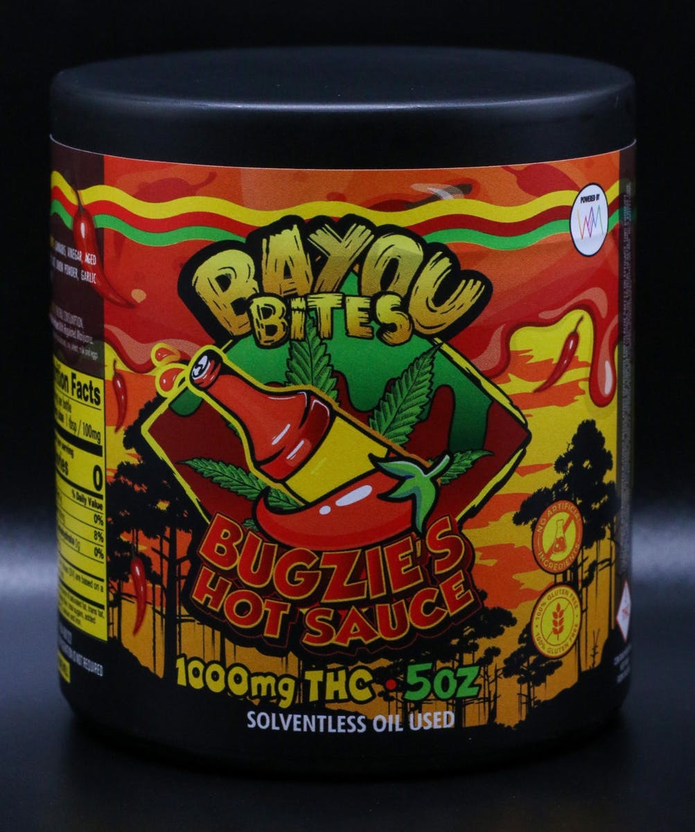 Photograph of product: WM - Bugzie's Hot Sauce 1000mg