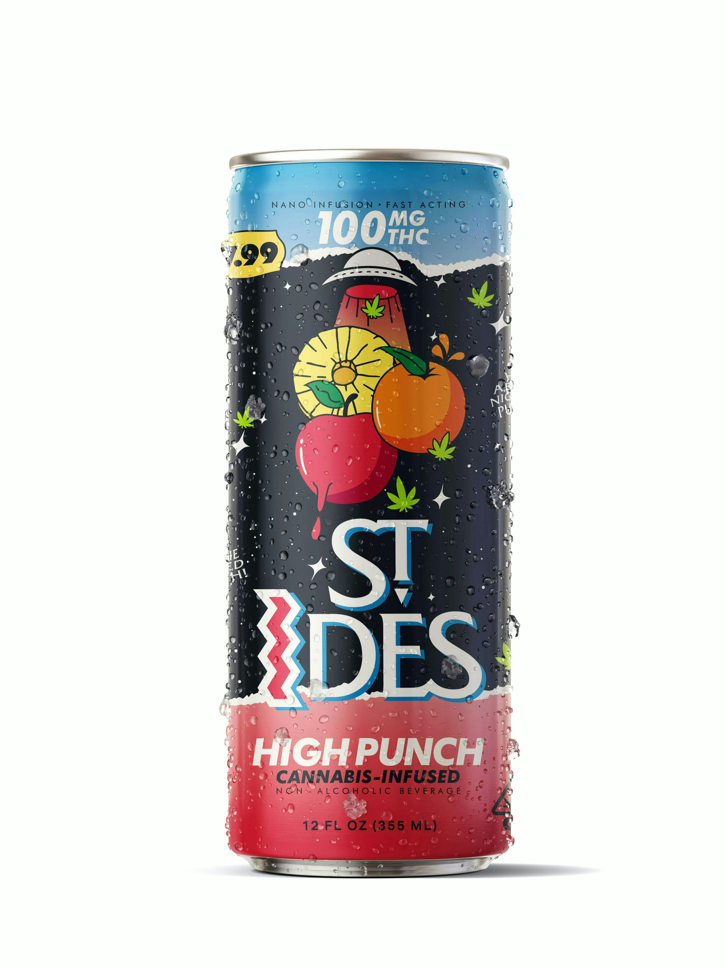 Photograph of product: St. Ides - High Punch | 100mg 12oz