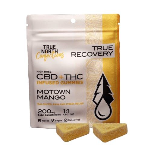 Photograph of product: Recovery CBD | Motown Mango Gummies