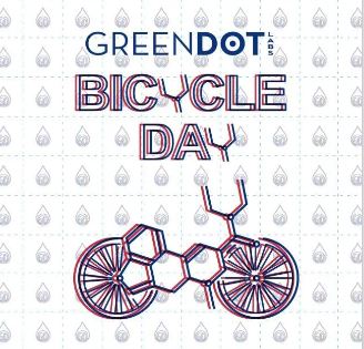 Photograph of product: Green Dot Labs Bicycle Day Flower - 3.5g