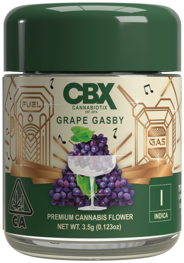 Photograph of product: Cannabiotix - Grape Gasby (Oui'd) Flower - 3.5g