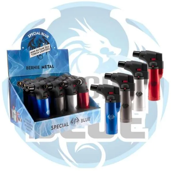 Photograph of product: Special Blue Bernie Metal Torch | Assorted