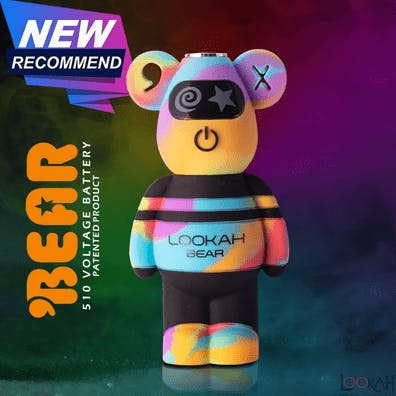 Photograph of product: Lookah Bear Limited Edition 510 Vape Battery