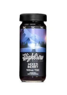 Photograph of product: Highbrow - Mixed Berry TH-oui Beverage 100MG