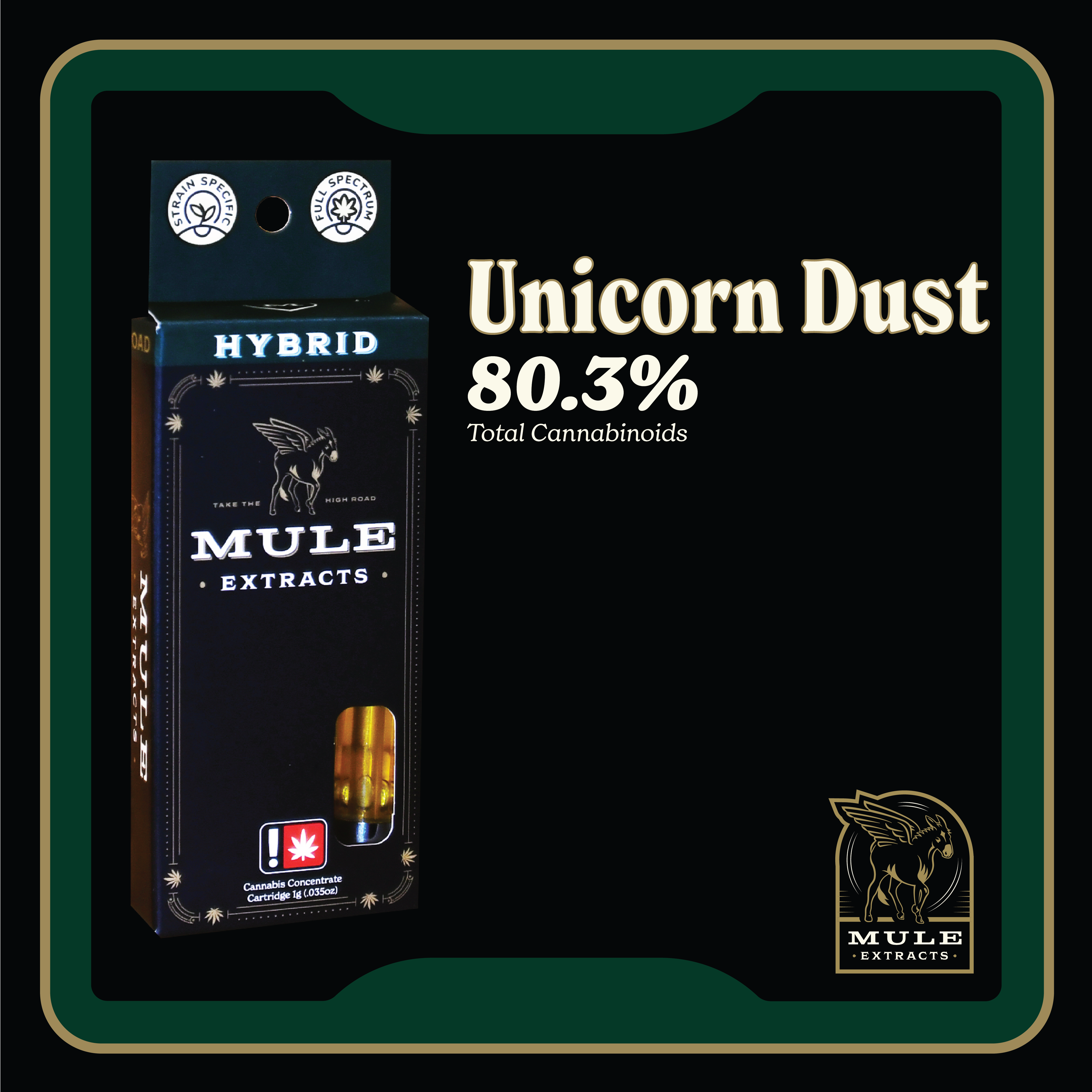 Photograph of product: Mule Cartridge - Unicorn Dust