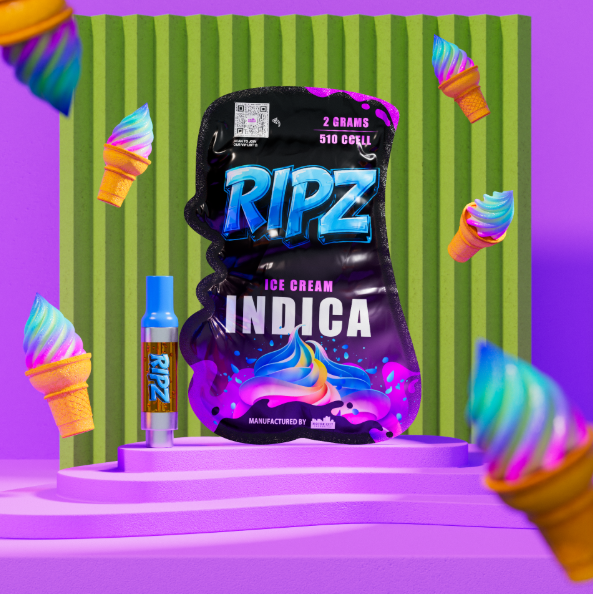 Photograph of product: Ice Cream | 510 Thread | RIPZ