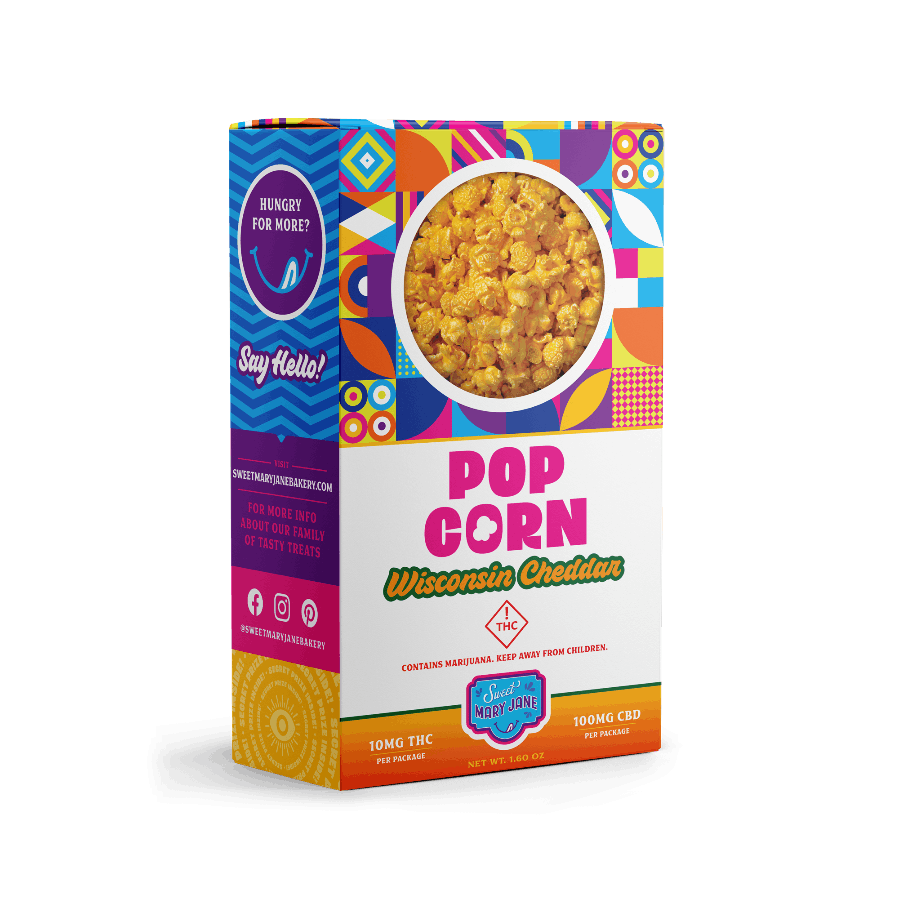 Photograph of product: Soft Candy 10mg - Sweet Mary Jane - Cheddar Popcorn