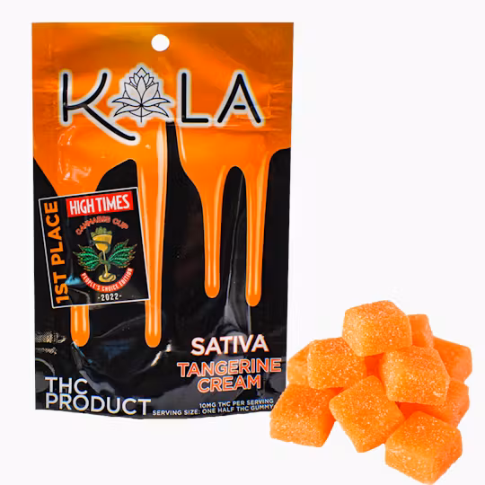 Photograph of product: Kola | Tangerine Cream 200mg
