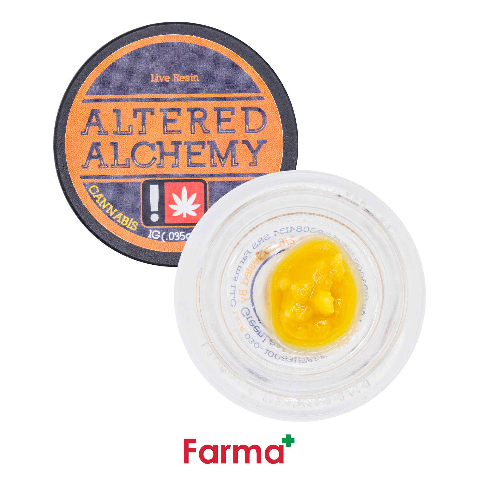 Photograph of product: Altered Alchemy Tribute Live Resin 1g |