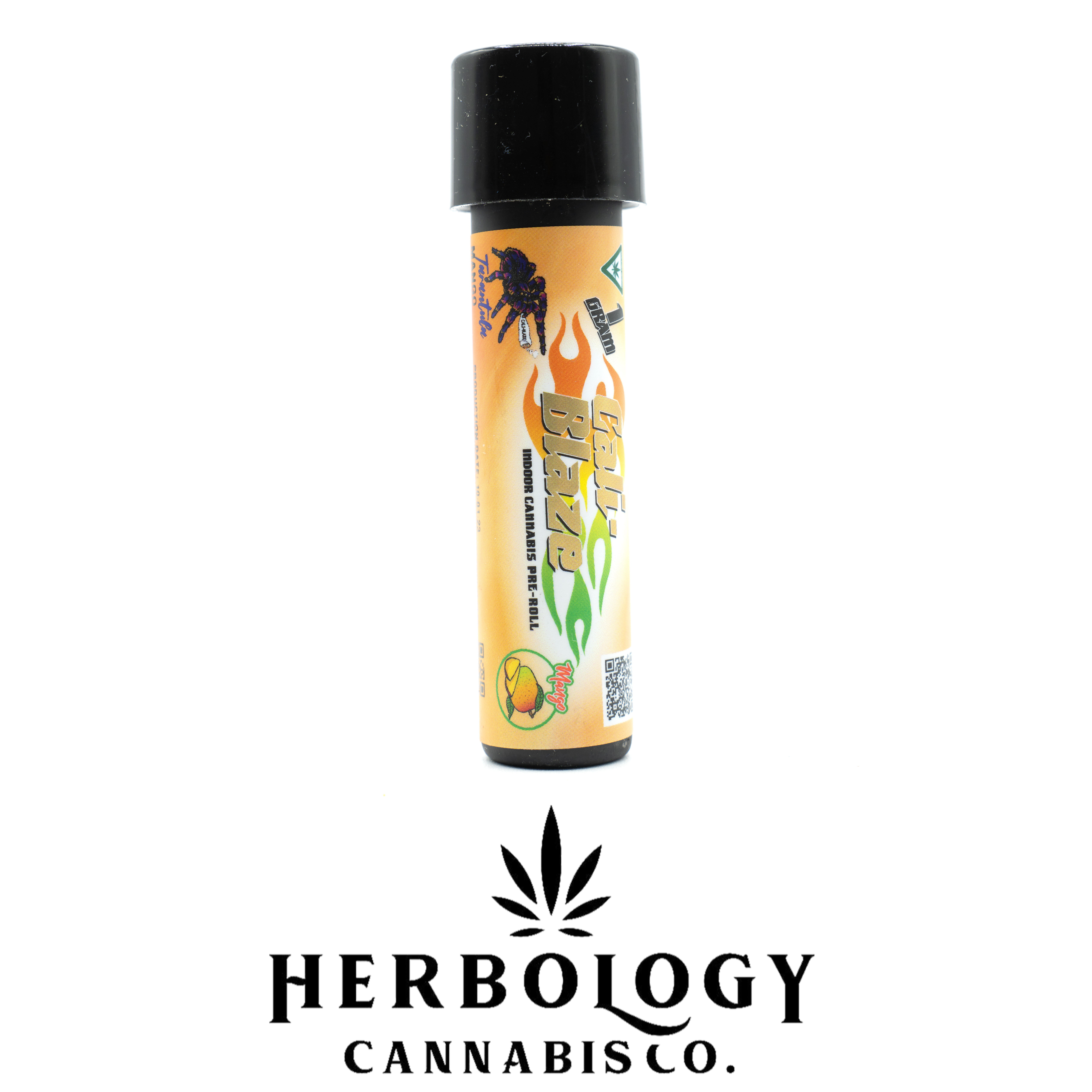Photograph of product: Cali-Blaze | Infused Pre-Roll | Tarantula | Cotton Candy | 1g