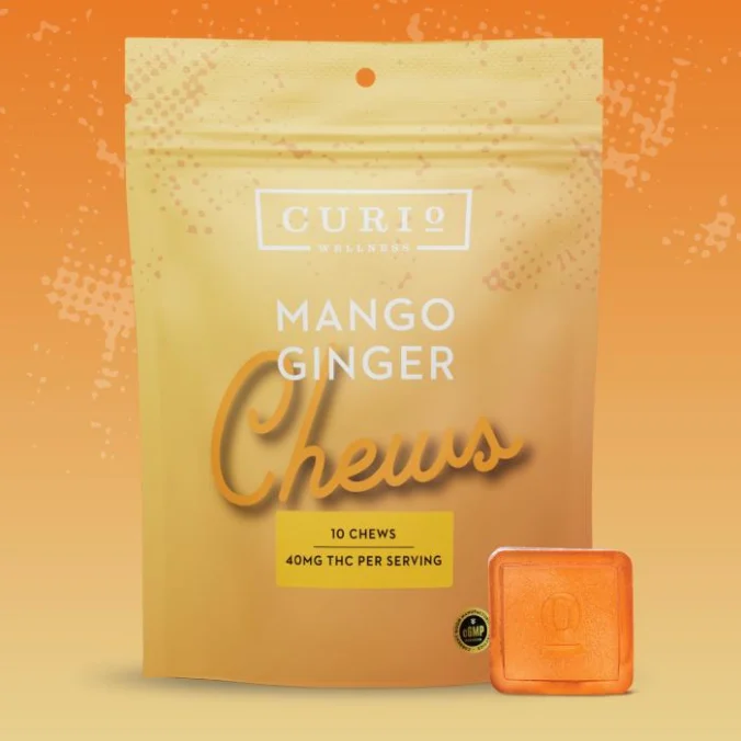 Photograph of product: Mango Ginger Gummies