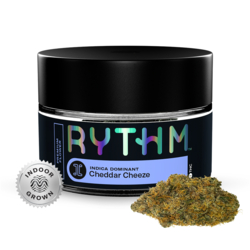 Photograph of product: Rythm | Cheddar Cheeze | 3.5g | Flower