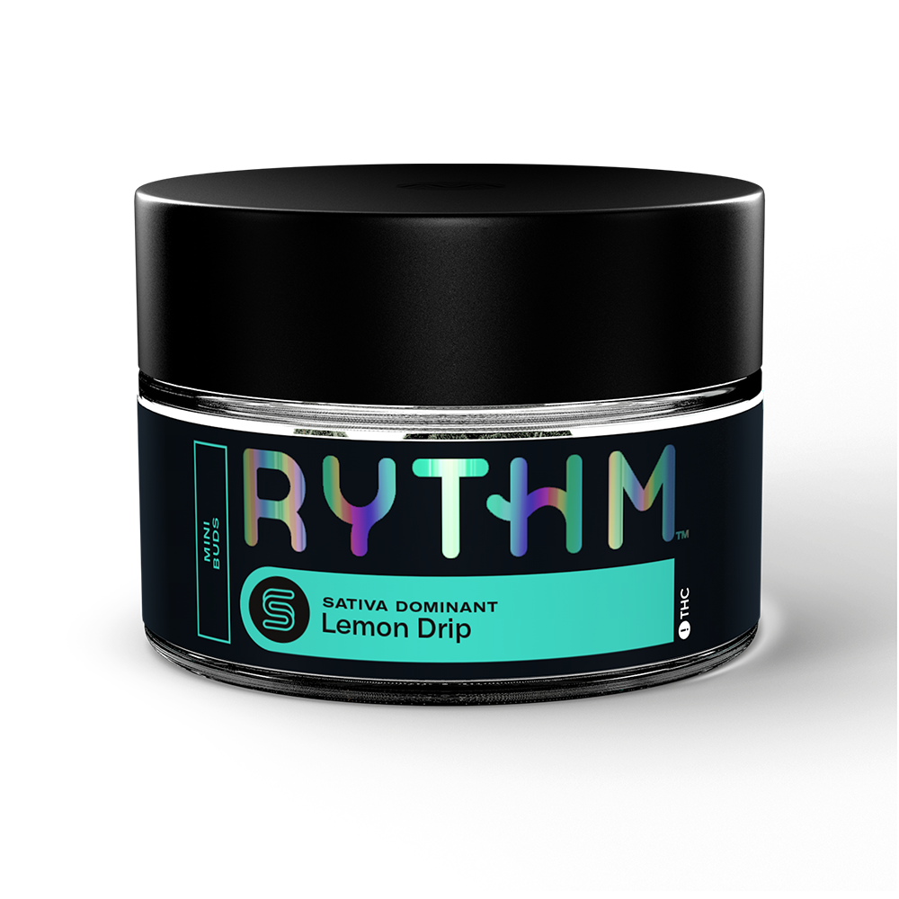 Photograph of product: Rythm - Lemon Drip - Mini Buds - 7g