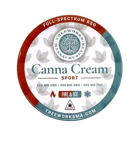 Photograph of product: Treeworks | Canna Cream Sport - Fire & Ice / RSO