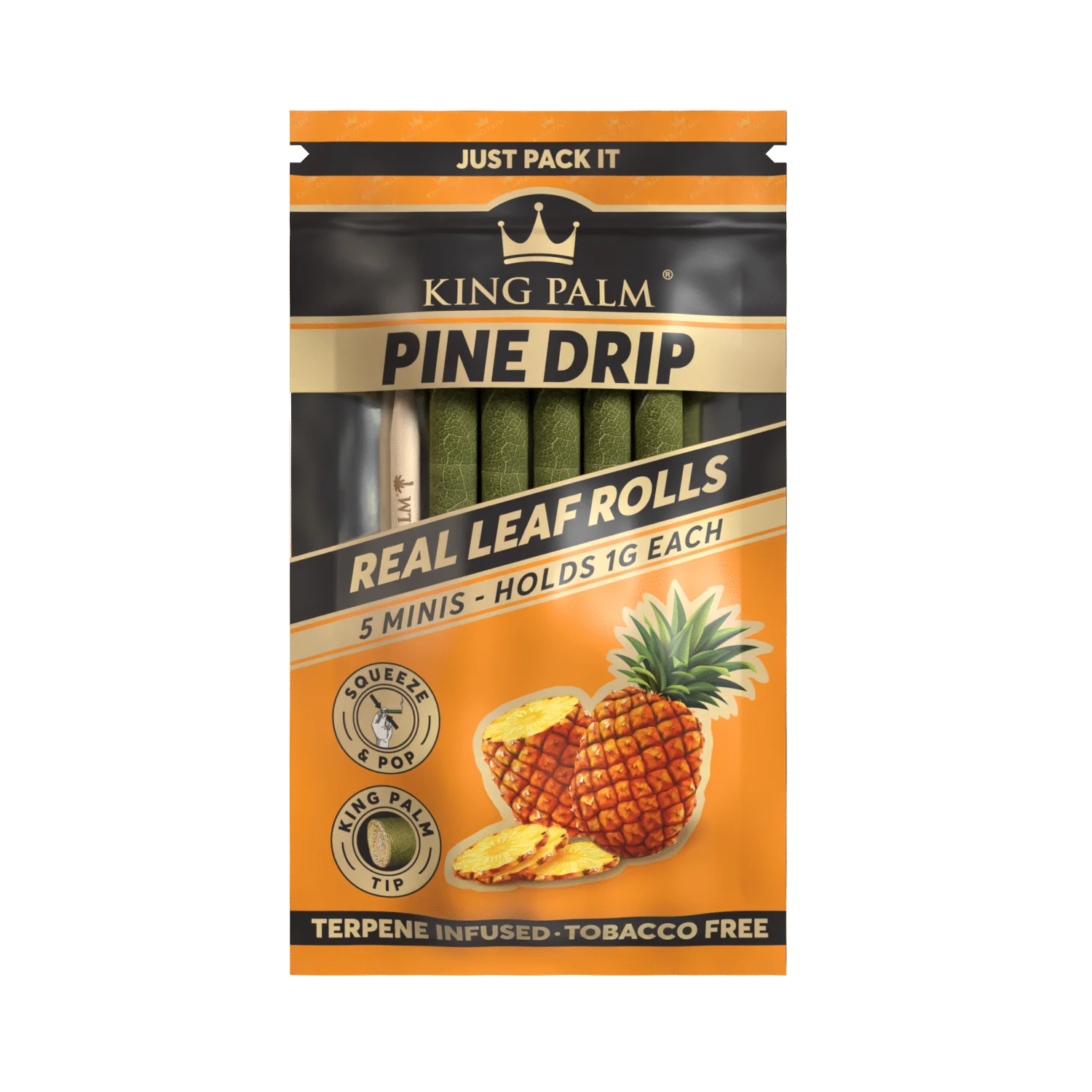 Photograph of product: King Palm - Pine Drip Minis | 5pk