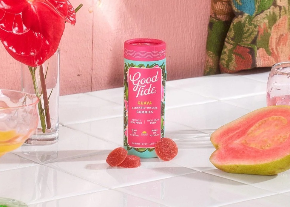 Photograph of product: Good Tide - Guava Rosin Gummies 10pk - 100mg