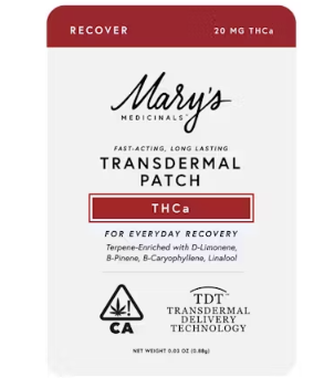 Photograph of product: Recover (20mg) Transdermal Patch