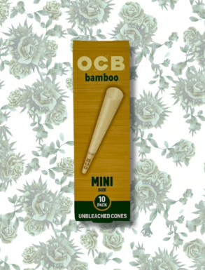 Photograph of product: OCB Bamboo Mini Size Cones 10pk