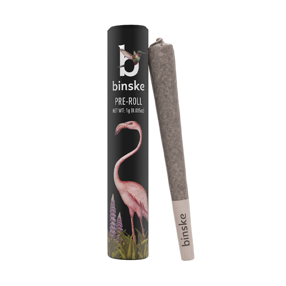 Photograph of Product: Binske - Garlic Cocktail Infused - 1g Pre-roll