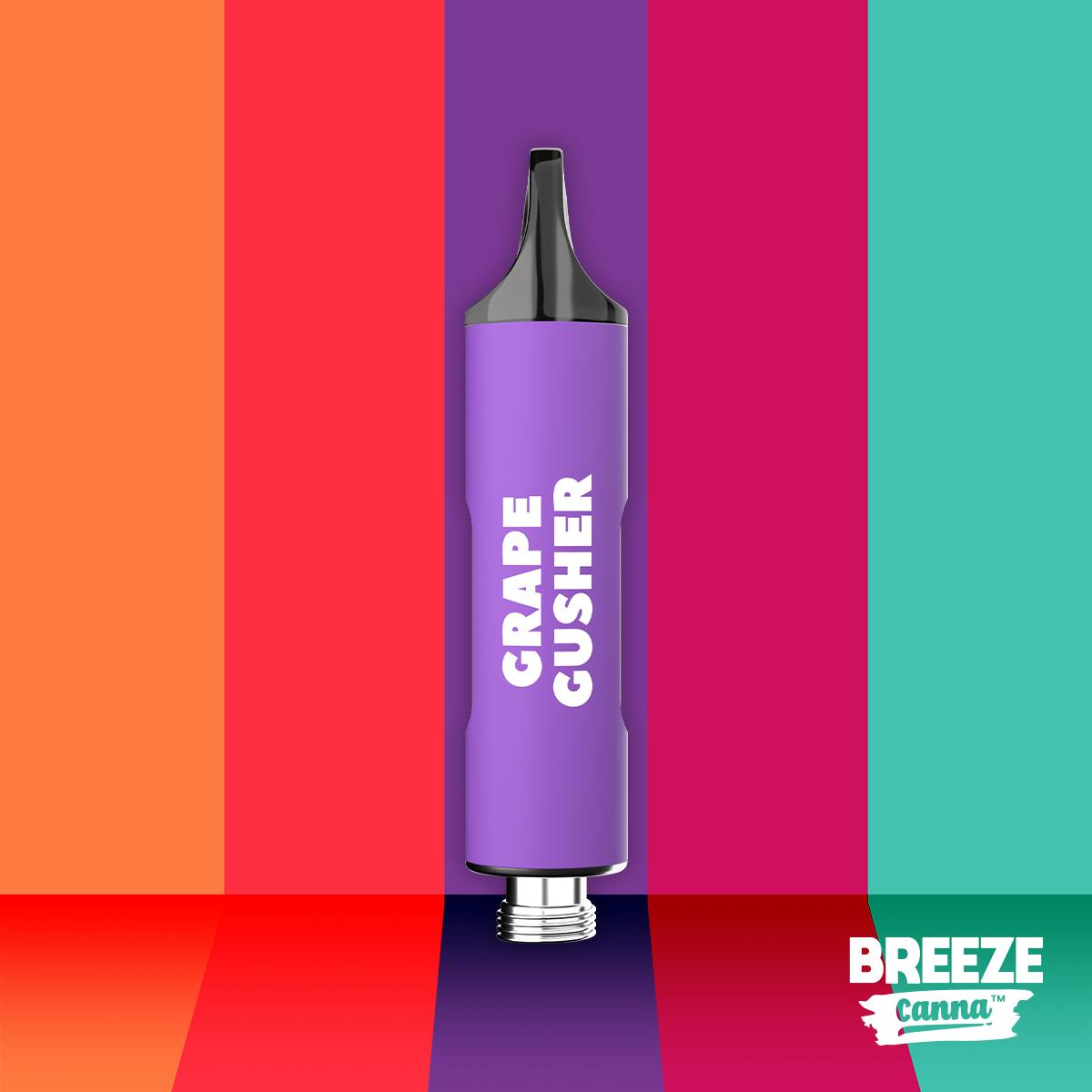 Photograph of product: BREEZE | GRAPE GUSHER | 510 CART | 1G