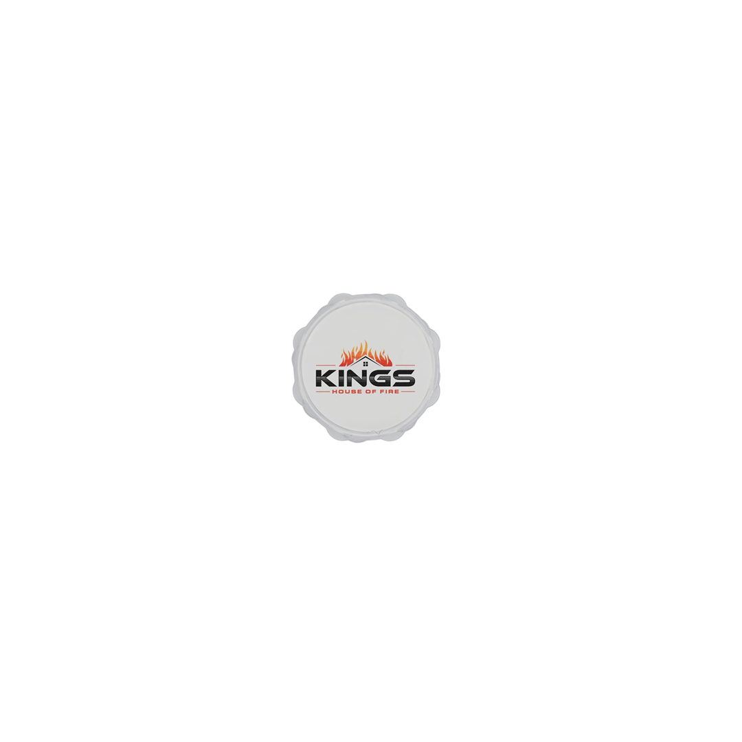 Photograph of product: KHOF | Logo Grinder | White | Small