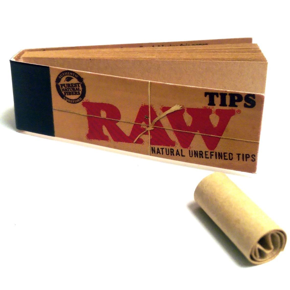 Photograph of product: Raw Original Unrefined Tips