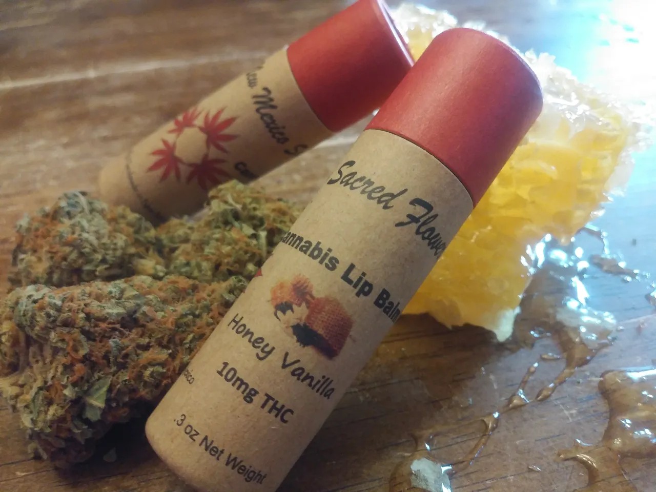 Photograph of product: Oui'd lip balm