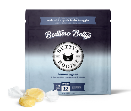 Photograph of product: Lemon Agave Melatonin Chews - 100mg