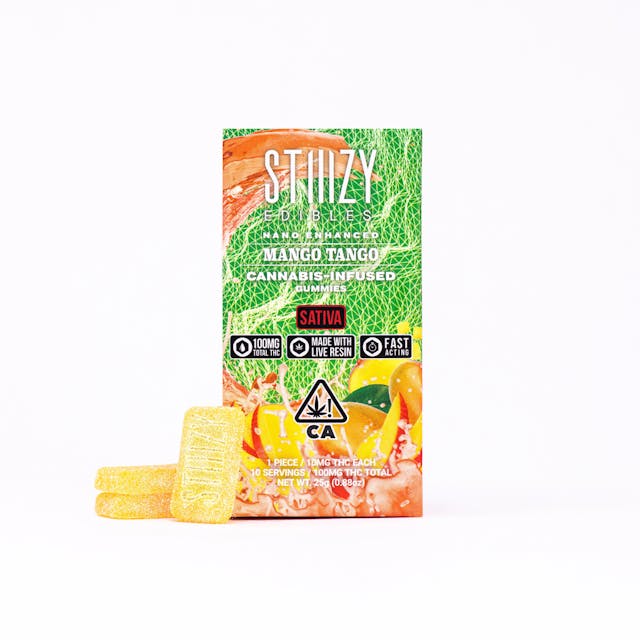 Photograph of product: Mango Tango Gummies 100mg