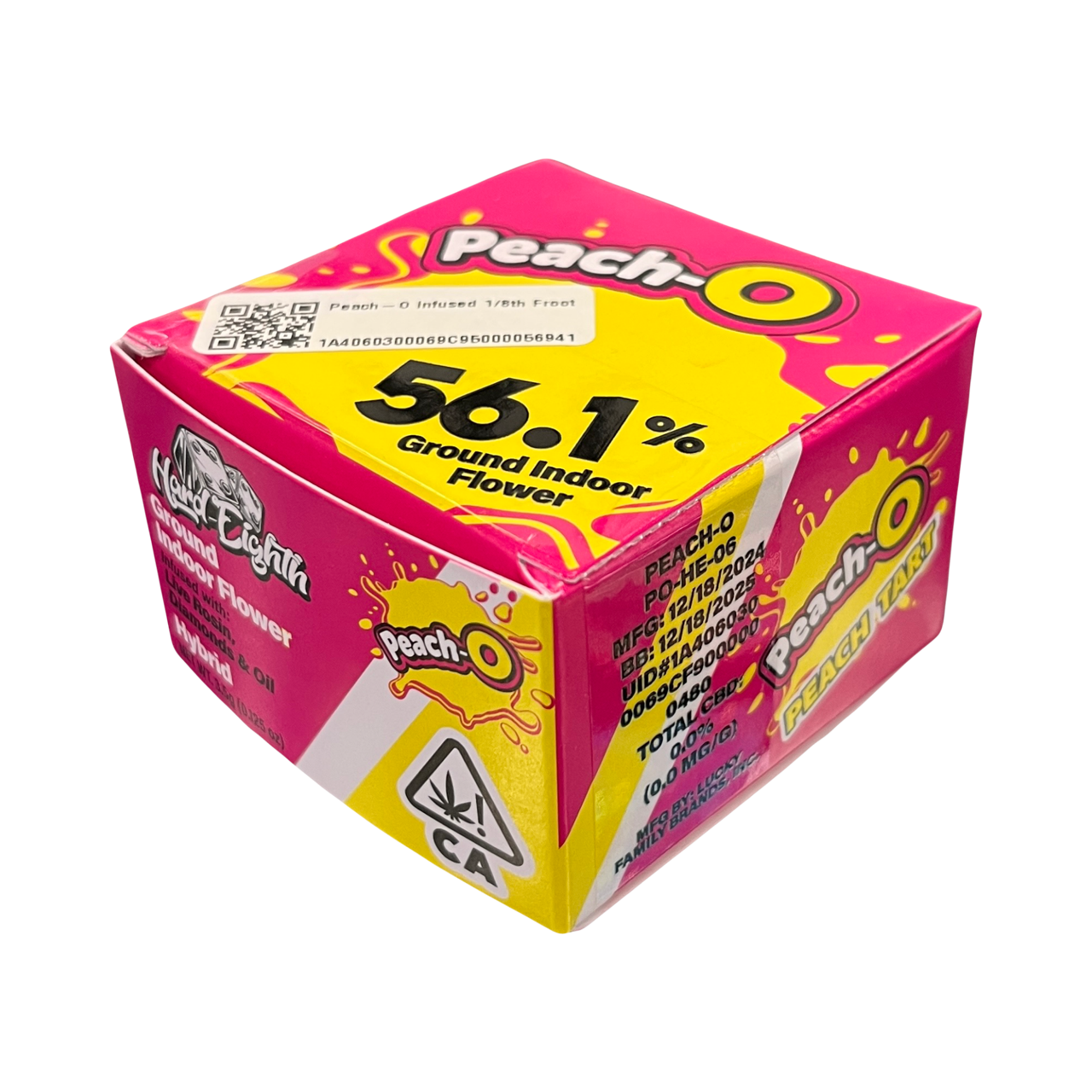 Photograph of product: Peach-O Infused Froot - 3.5g