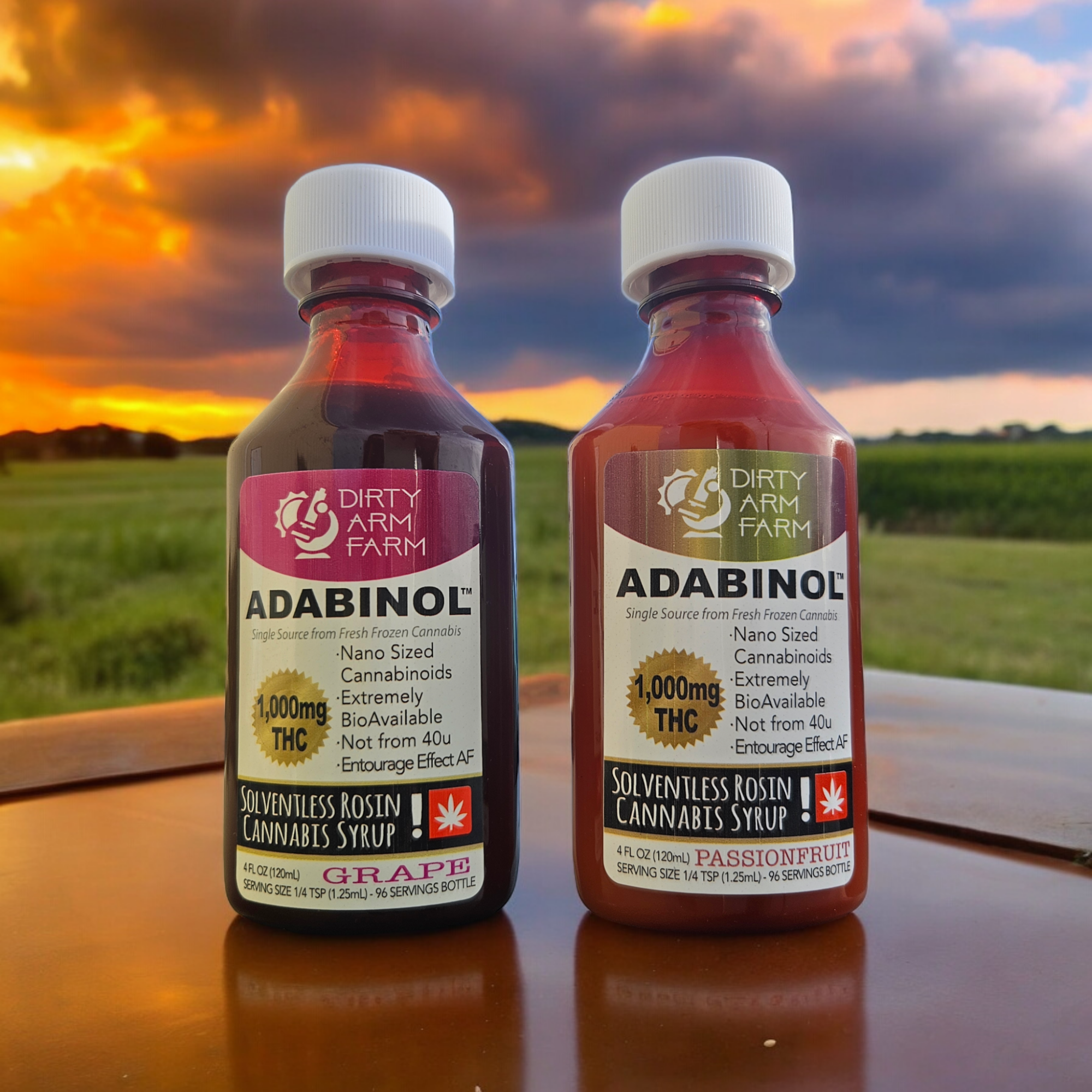 Photograph of product: Dirty Arm Farm | 1000mg Adabinol [I] | Mango