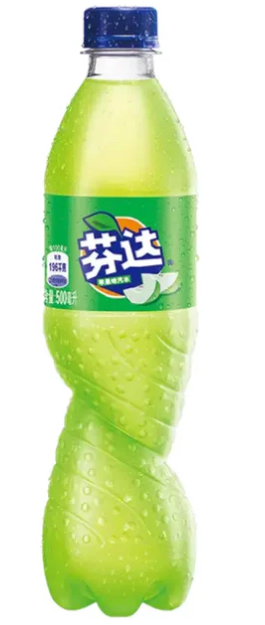 Photograph of product: Exotic Fanta - Green Apple (China)