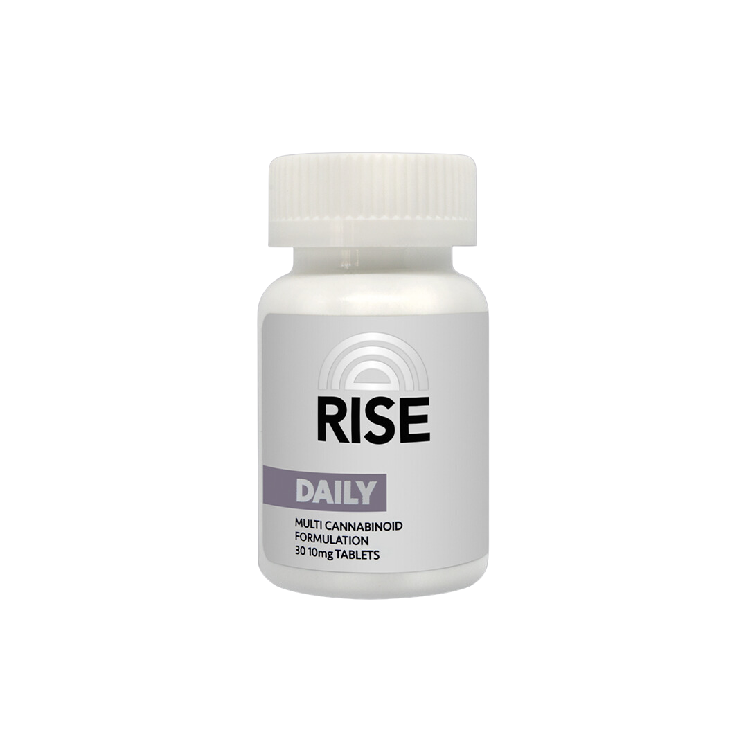 Photograph of product: RISE | Daily Tablets | 100mg