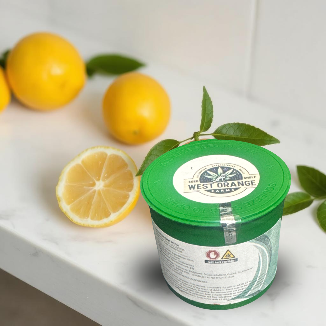 Photograph of product: West Orange Farms- Lemon Fresh 28g
