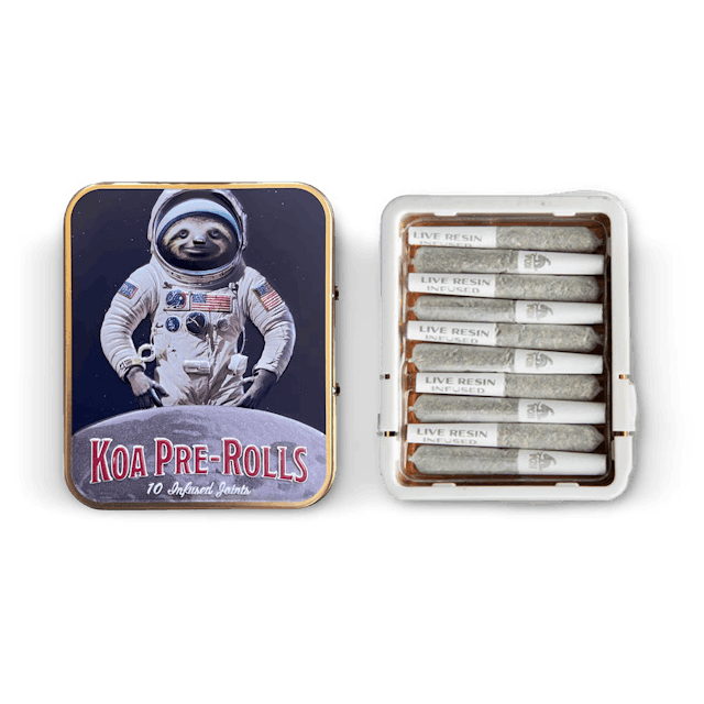 Photograph of product: Glitter Bomb x Papaya Punch 10pk Infused Preroll - 