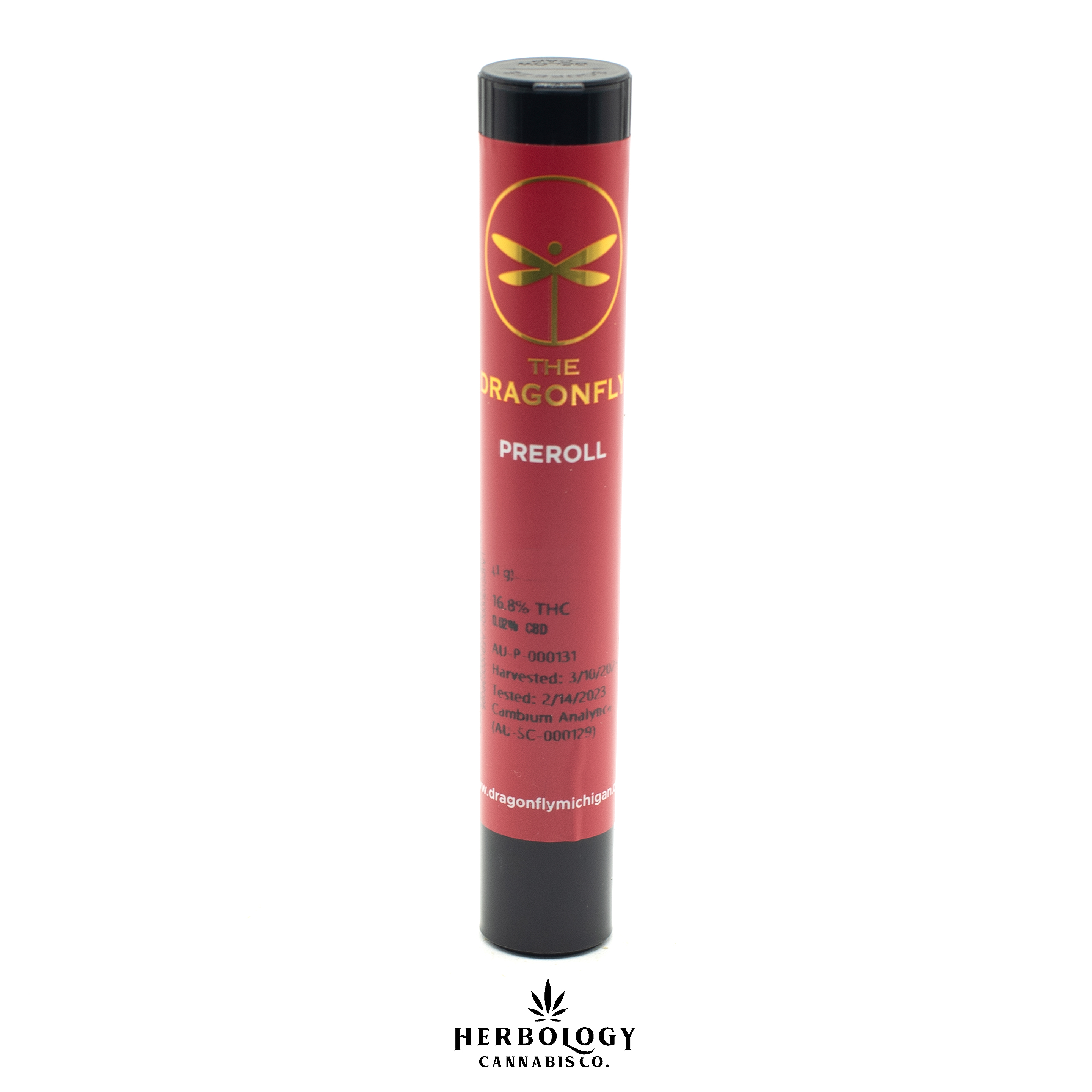 Photograph of Product: Dragonfly | Pre-Roll | Gelato Sunrise | 1g