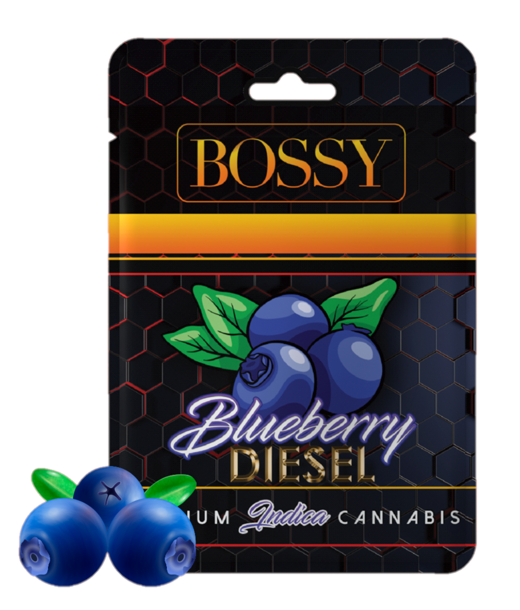 Photograph of product: Bossy Blueberry Diesel Cartridge Rec