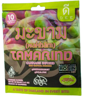 Photograph of product: Dee | Tamarind Rosin Gummies | 100mg