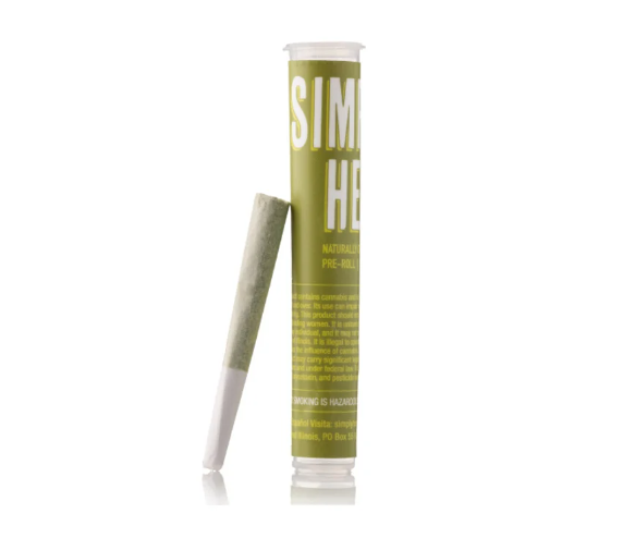 Photograph of product: Midnight Runtz | 1g | Single Pre-Roll | Simply Herb
