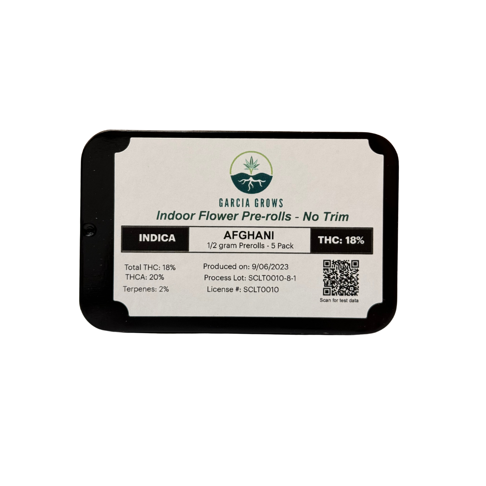 Photograph of Product: Cafe Racer | Pre-rolls 1/2g-5pk | Garcia Grows