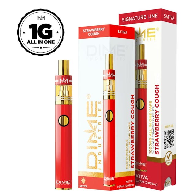 Photograph of product: 1G Disposable Signature Strawberry Cough - Strawberry Cough