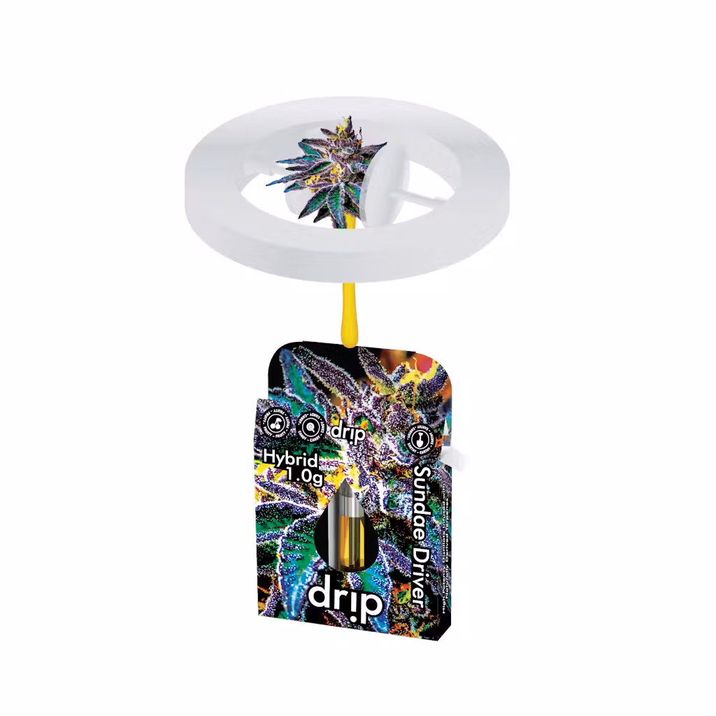 Photograph of product: DRIP | Vape Cartridge | Sundae Driver